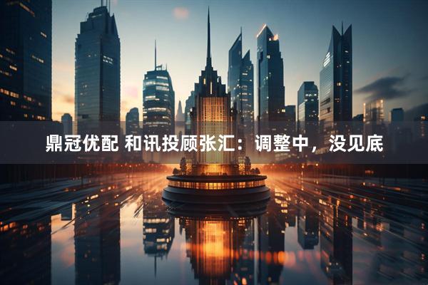 鼎冠优配 和讯投顾张汇:调整中,没见底