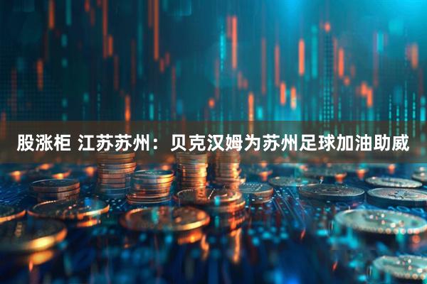 股涨柜 江苏苏州：贝克汉姆为苏州足球加油助威