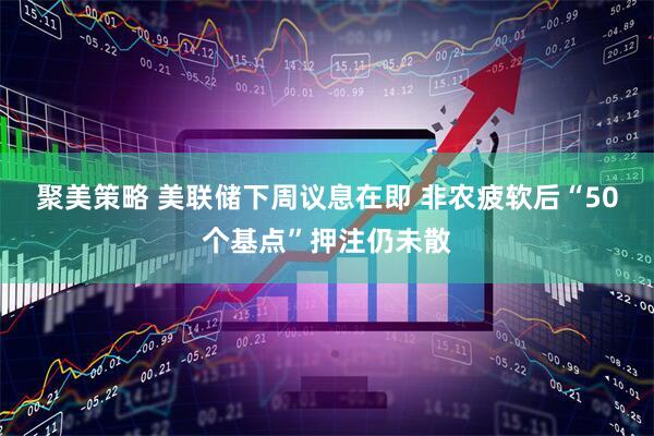 聚美策略 美联储下周议息在即 非农疲软后“50个基点”押注仍未散