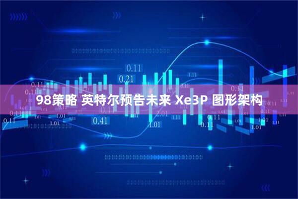 98策略 英特尔预告未来 Xe3P 图形架构